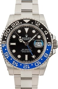 Rolex GMT-Master II Ref 126710 Batman Oyster