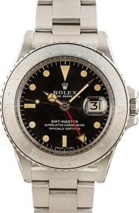 Rolex Vintage GMT-Master 1675 Ghost Bezel