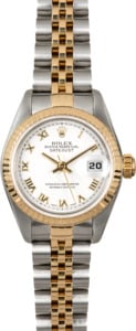 Datejust Ladies Rolex 79173 White Roman