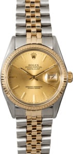 Datejust Rolex Champagne 16013