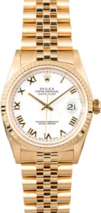 Gold Rolex Datejust 16238