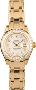 Ladies Pearlmaster 69298 Diamond Dial & Bezel