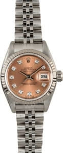 Ladies Rolex Datejust 69174 Diamond