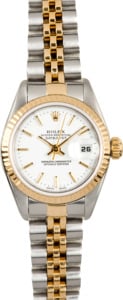 Rolex Datejust Ladies 79173 White Dial