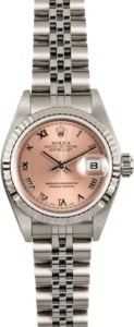 Ladies Rolex Datejust 79174 Pink Dial