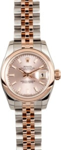 Ladies Rose Gold Datejust 179161 x