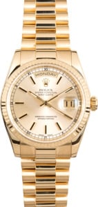 Men's Rolex President 118238 100% Authentic