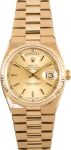 Rolex 18K OysterQuartz 19018 Day-Date