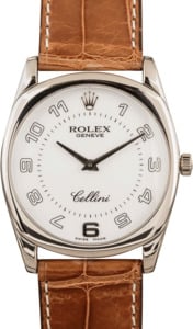 PreOwned Rolex Cellini 4233 White Dial