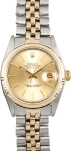 Rolex Champagne Datejust 16013 TT