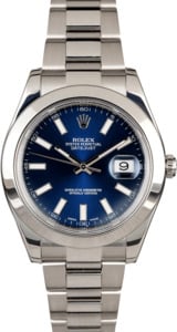 Men's Rolex Datejust 116300 Stainless Steel Oyster