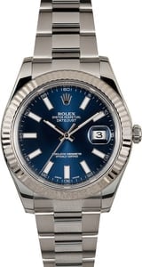 Rolex Datejust 116334 White Gold Bezel