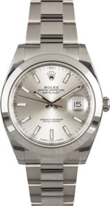 Unworn Rolex Datejust 126300 Oyster Band