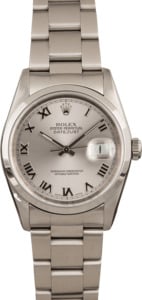 Pre Owned Rolex Datejust 16200 Roman Dial