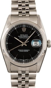 Rolex Datejust 16200 Steel Jubilee Band