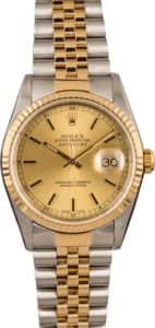 Pre-Owned Rolex Datejust 16233 Two Tone Model