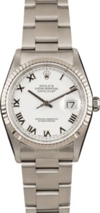 Men's Rolex 16234 Oyster Perpetual DateJust Steel