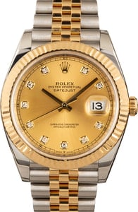 Pre-Owned Rolex Datejust 41 Ref 126333 Champagne Dial