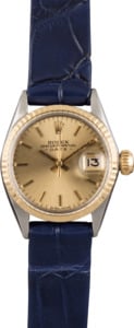 Pre Owned Vintage Rolex Datejust 6517 Leather Strap