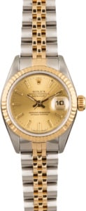 Rolex Datejust 69173 Two Tone with Fluted Bezel