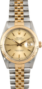 Rolex Datejust Champagne Dial 16013