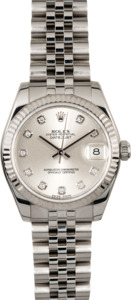 Rolex Datejust Mid-size 178274 Diamond Dial