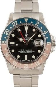 Vintage Men's Rolex GMT Master 1675