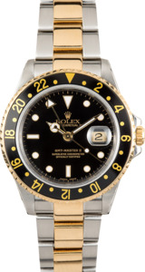 Rolex GMT Master II 16713 Black Bezel