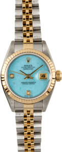 Rolex Ladies Datejust 79173 Jadeite