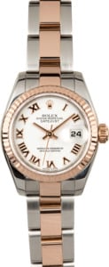 Rolex Ladies Everose Datejust 179171