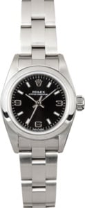 Rolex Ladies Oyster Perpetual 76080 Black