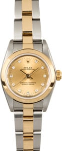 Rolex Ladies Oyster Perpetual 76183 Diamond