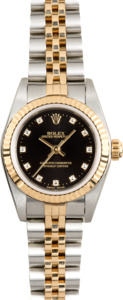 Rolex Ladies Oyster Perpetual 76193 Diamond