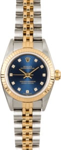 Rolex Ladies Oyster Perpetual 76193 Diamond Dial