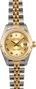 Rolex Lady-Datejust 79173 Champagne Roman