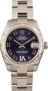 Pre-Owned Rolex Mid-size Datejust Diamond 178344