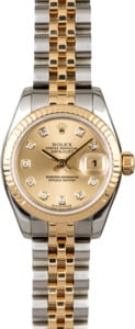 Women's Rolex Datejust 179173 Two Tone Jubilee