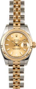 Rolex Lady-Datejust 179173 Champagne