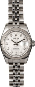 Rolex Lady Datejust 179174 Silver Diamond Jubilee Dial