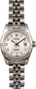 Rolex Lady Datejust 179174 Silver Jubilee Diamond Dial