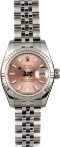 Rolex Lady Datejust 179174 Pink Dial