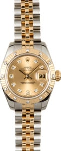 Rolex Lady-Datejust 179313 Diamond Champagne