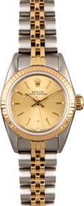 Women's Rolex Oyster Perpetual 67193 Champagne 1