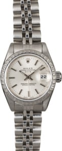 Rolex Ladies Date 69160 Silver Dial