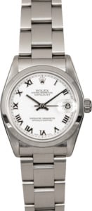 Mid-Size Rolex Datejust 78240 White Roman