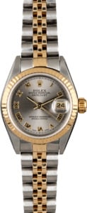 Women's Rolex Datejust 79173 Slate Roman Dial