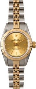 Rolex Ladies Oyster Perpetual 67193 Certified PreOwned