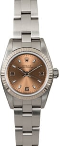 Rolex Ladies Oyster Perpetual 76094 Steel Oyster