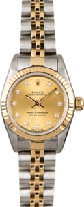 Rolex Lady Oyster Perpetual 76193 with Diamonds