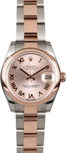 Rolex Mid-Size Datejust 178241 Everose Gold